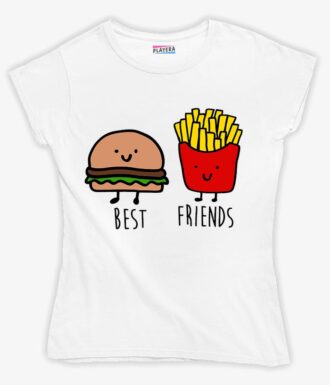 Best Friends Hamburger & Fries