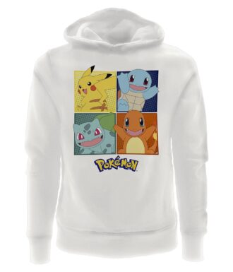 Felpa Pokemon 4 Personaggi