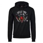 Felpa Stranger Things Hell Fire Club Nero