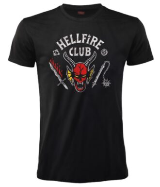 Stranger Things Hell Fire Club Nero
